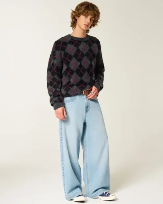 camisola boxy fuzzy crew 2 2 330x413 - Camisola Boxy Fuzzy Crew