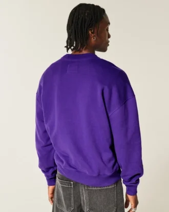Camisola com capuz e estampa gráfica da Northwestern University Wildcats