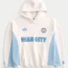 Camisola com capuz e estampado Boxy Manchester City F.C.