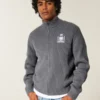 Camisola com capuz e estampado descontraído