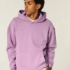 Camisola com capuz quadrada