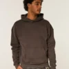 Camisola com capuz quadrada