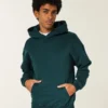 Camisola com capuz quadrada