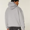 Camisola com capuz quadrada