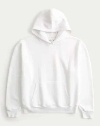Camisola com capuz quadrada