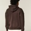 Camisola com capuz quadrada