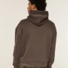 Camisola com capuz quadrada