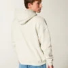 Camisola com capuz quadrada