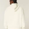 Camisola com capuz quadrada