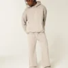 Camisola com capuz quadrada