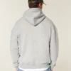 Camisola com capuz quadrada