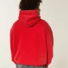 Camisola com capuz quadrada