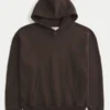 Camisola com capuz quadrada