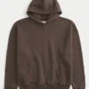 Camisola com capuz quadrada