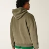 Camisola com capuz quadrada