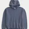 Camisola com capuz quadrada