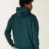 Camisola com capuz quadrada