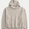 Camisola com capuz quadrada