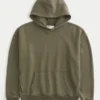 Camisola com capuz quadrada