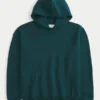 Camisola com capuz quadrada
