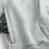 Camisola com capuz quadrada