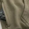 Camisola com capuz quadrada
