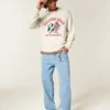 Camisola com estampa Boxy Jackson Hole