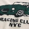 Camisola com estampa Boxy Racing