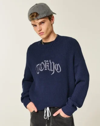 Camisola com estampa Boxy Tokyo