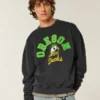 Camisola com estampa da Universidade de Oregon Ducks Camisola com estampa da Universidade de Oregon Ducks