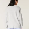 Camisola com estampa de coelho da Hollister