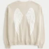 Camisola com estampa Easy Wings