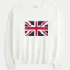 Camisola com estampa Union Jack Camisola com estampa Union Jack