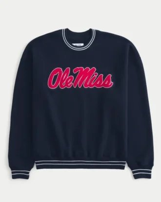 Camisola com estampado Ole Miss