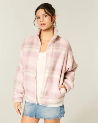 Camisola com fecho Sherpa da Gilly Hicks