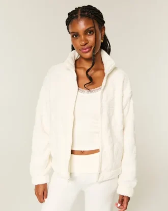 Camisola com fecho Sherpa da Gilly Hicks