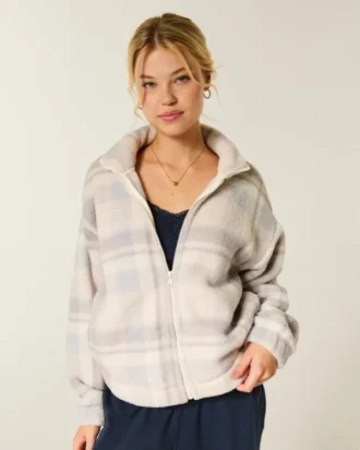 Camisola com fecho Sherpa da Gilly Hicks