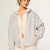 Camisola com fecho Sherpa da Gilly Hicks