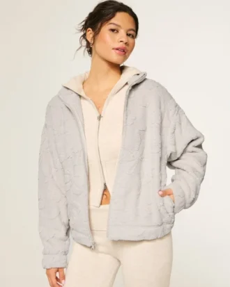 Camisola com fecho Sherpa da Gilly Hicks
