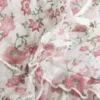 Camisola com folhos em chiffon