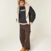 Camisola com gola redonda e estampado Boxy Ice Age