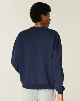 Camisola com gola redonda e padrão Boxy Frosted Flakes