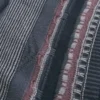 Camisola com gola redonda às riscas