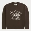 Camisola com gráfico Boxy St. Anton Austria