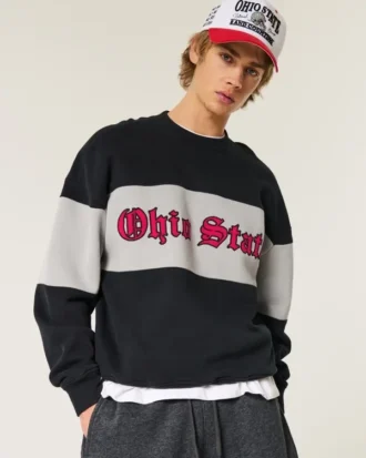 Camisola com gráfico da Ohio State