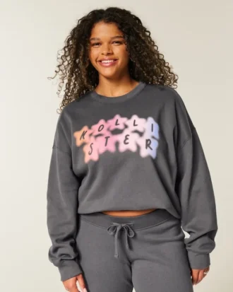 Camisola com logótipo gráfico