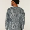 Camisola com padrão quadrado