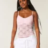 Camisola com renda em toda a peça