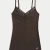 Camisola com rendas e camadas Holiday Vault Release