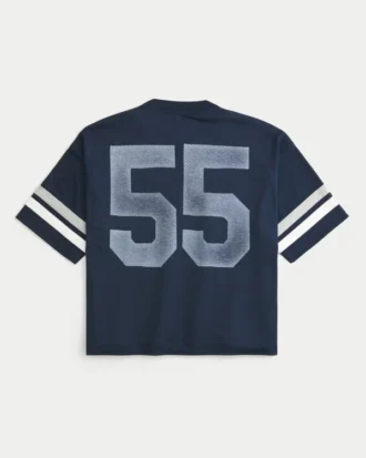 Camisola de futebol com estampado da Penn State University Nittany Lions